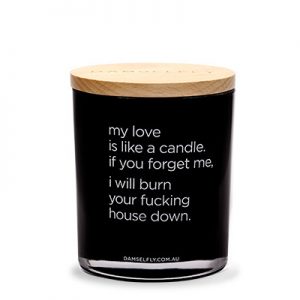Love Candle Quote - Beauty Lounge St Kilda